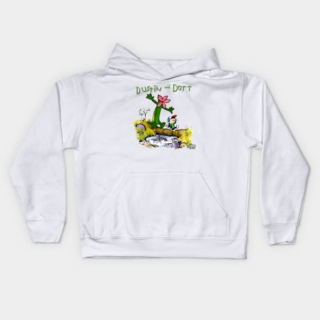 Dustin & Dart Kids Hoodie by StonedWorks